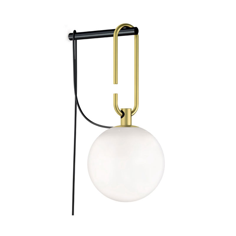 Angers Nantes Cholet Saumur Icones Artemide applique NH Wall laiton verre suspension Neri & Hu 3