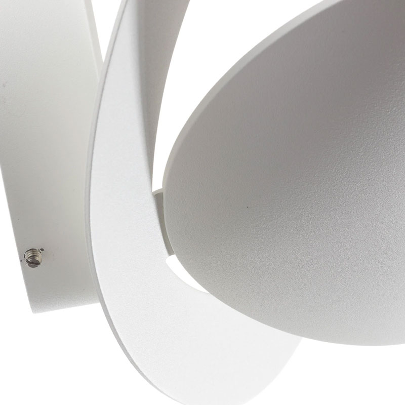 Angers Nantes Cholet Saumur Icones Artemide applique Pirce aluminium blanc Giuseppe Maurizio Scutellà