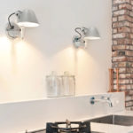 Angers Nantes Cholet Saumur Icones Artemide applique Tolomeo Faretto Aluminium Michele De Lucchi