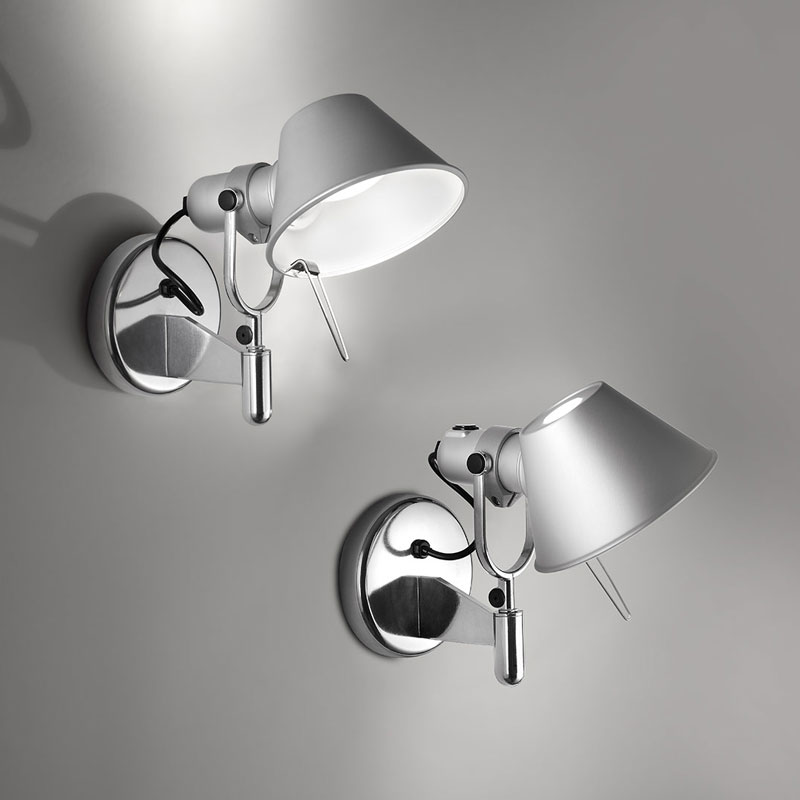 Angers Nantes Cholet Saumur Icones Artemide applique Tolomeo Faretto Aluminium Michele De Lucchi 9