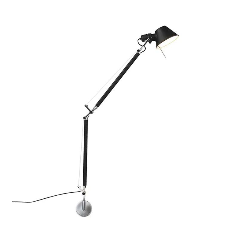 Angers Nantes Cholet Saumur Icones Artemide applique Tolomeo parete Noir Aluminium Michele De Lucchi 1