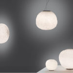 Angers Nantes Cholet Saumur Icones Artemide applique plafonnier Méteorite verre blanc Pio & Tito Toso 28