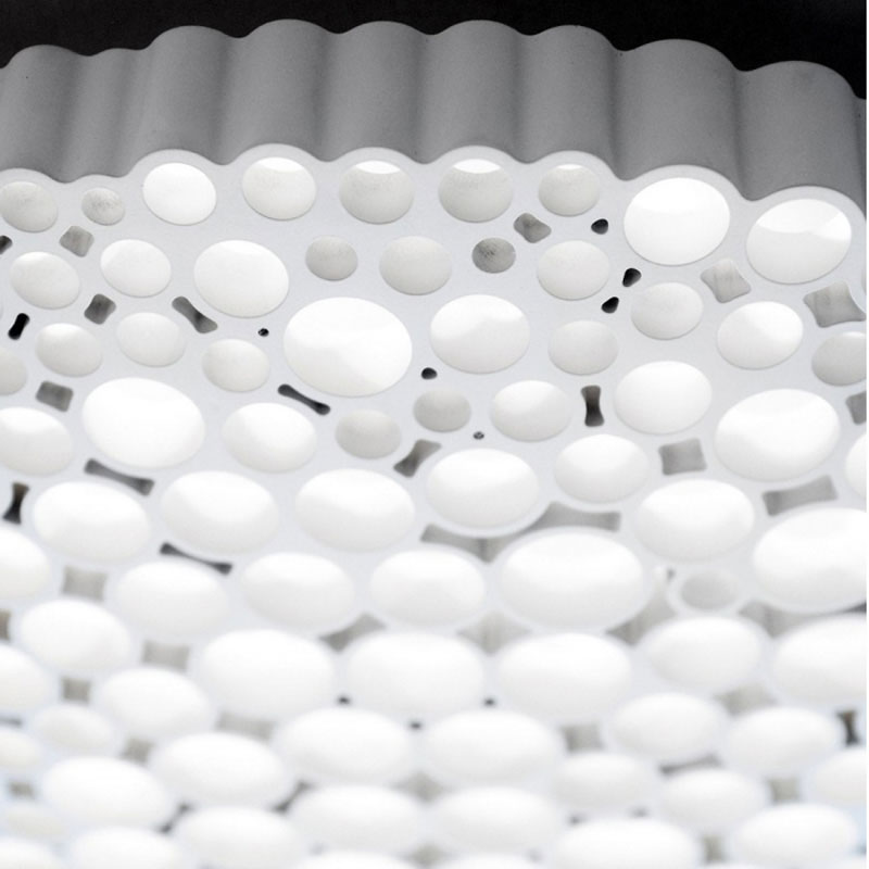 Angers Nantes Cholet Saumur Icones Artemide suspension Calipso Alveole nid d'abeille blanc Neil Poulton 6