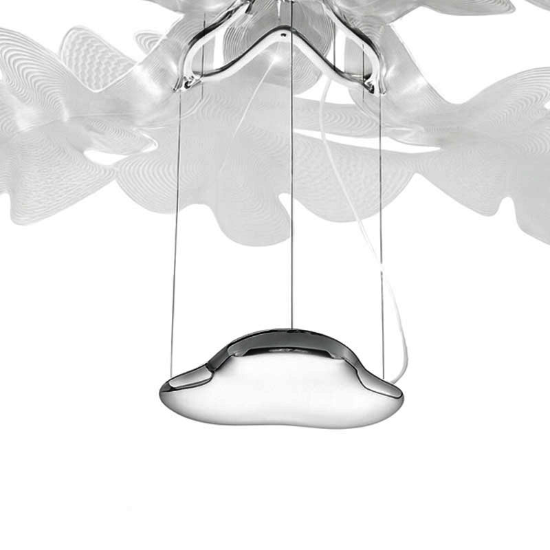 Angers Nantes Cholet Saumur Icones Artemide suspension Chlorophilia chrome nature fleur Ross Lovegrove 0