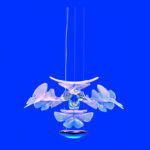 Angers Nantes Cholet Saumur Icones Artemide suspension Chlorophilia chrome nature fleur Ross Lovegrove 5