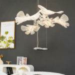 Angers Nantes Cholet Saumur Icones Artemide suspension Chlorophilia chrome nature fleur Ross Lovegrove 8