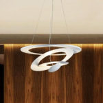 Angers Nantes Cholet Saumur Icones Artemide suspension Pirce aluminium Giancarlo Mattioli 11