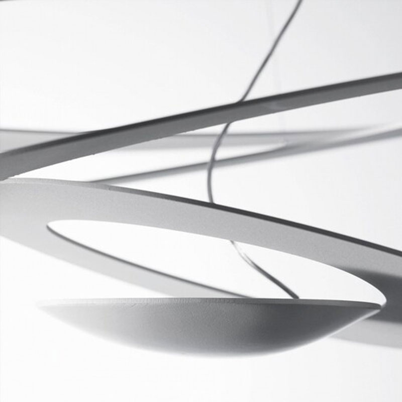 Angers Nantes Cholet Saumur Icones Artemide suspension Pirce aluminium Giancarlo Mattioli 2