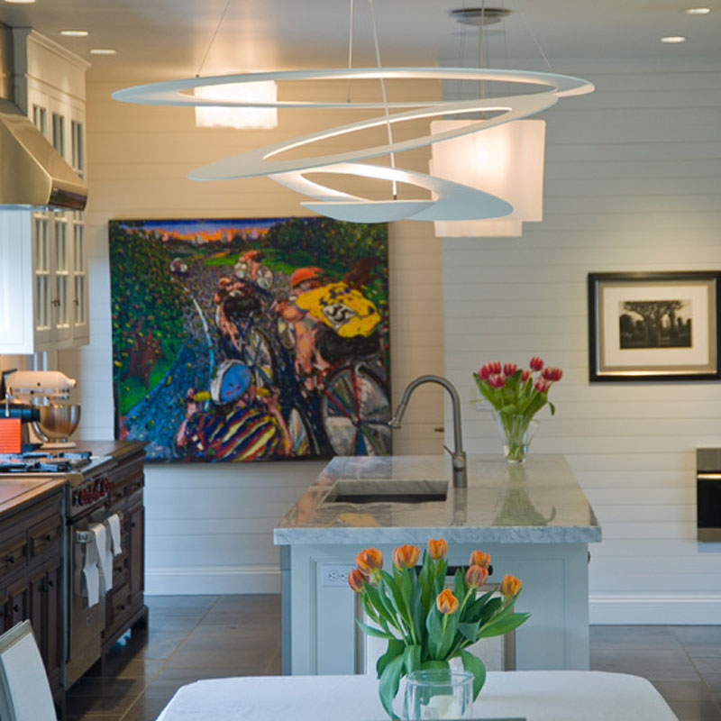 Angers Nantes Cholet Saumur Icones Artemide suspension Pirce aluminium Giancarlo Mattioli 3