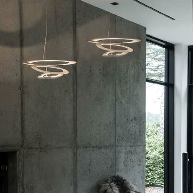 Angers Nantes Cholet Saumur Icones Artemide suspension Pirce aluminium Giancarlo Mattioli 5