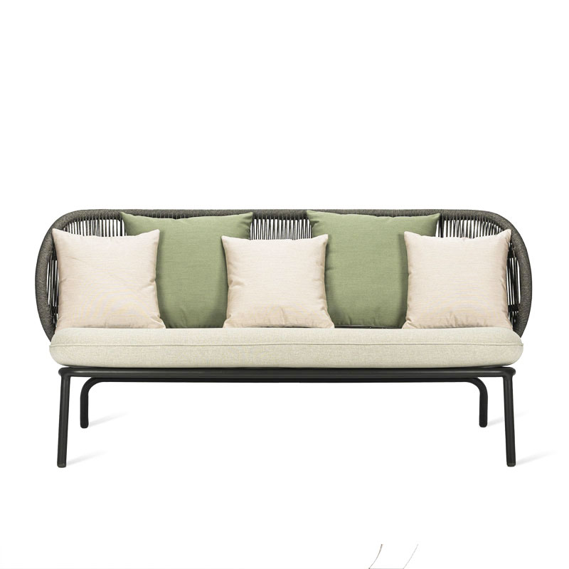 Angers Nantes Cholet Saumur Icones Canapé Vincent Sheppard Kodo mobilier exterieur outdoor lounge Studio Segers Cocoon Almond 