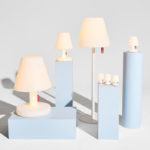 Angers Nantes Cholet Saumur Icones Fatboy Lampadaire outdoor table Edison The Giant Blanc 9