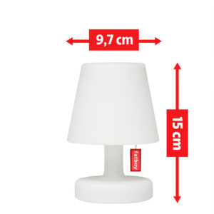 Angers Nantes Cholet Saumur Icones Fatboy Lampe Batterie chevet outdoor 3 table Edison The Mini Blanc rechargeable 01