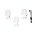 Angers Nantes Cholet Saumur Icones Fatboy Lampe Batterie chevet outdoor 3 table Edison The Mini Blanc rechargeable 6