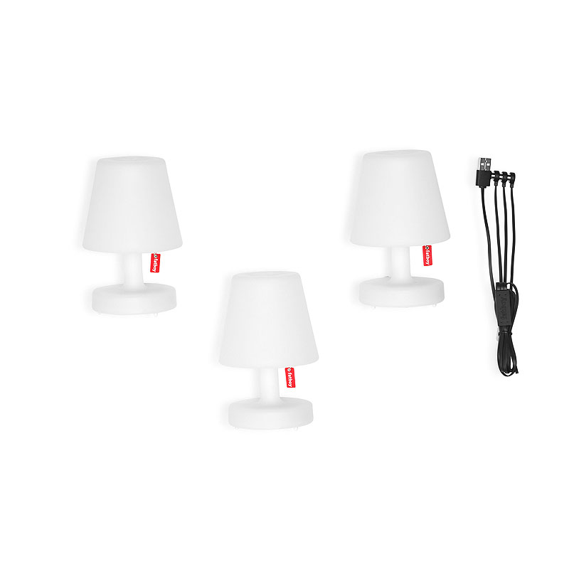 Angers Nantes Cholet Saumur Icones Fatboy Lampe Batterie chevet outdoor 3 table Edison The Mini Blanc rechargeable 6