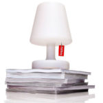 Angers Nantes Cholet Saumur Icones Fatboy Lampe Batterie chevet outdoor table Edison The Petit Blanc rechargeable 2