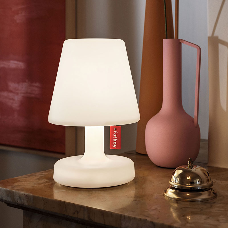 Angers Nantes Cholet Saumur Icones Fatboy Lampe Batterie chevet outdoor table Edison The Petit Blanc rechargeable 4