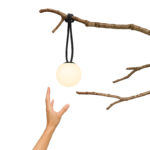 Angers Nantes Cholet Saumur Icones Fatboy Lampe Batterie nomade outdoor Bolleke Anthracite rechargeable suspension 00