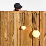 Angers Nantes Cholet Saumur Icones Fatboy Lampe Batterie nomade outdoor Bolleke Anthracite rechargeable suspension 3