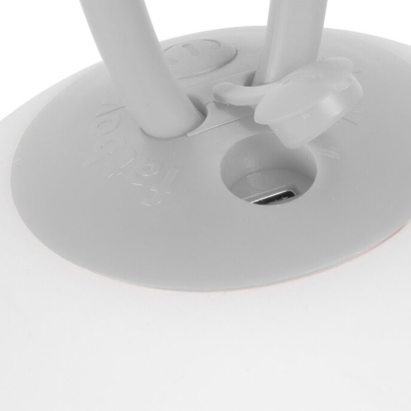 Angers Nantes Cholet Saumur Icones Fatboy Lampe Batterie nomade outdoor Bolleke gris clair rechargeable suspension 110