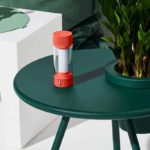 Angers Nantes Cholet Saumur Icones Fatboy Lampe Batterie nomade outdoor Tjoepke rouge rechargeable alex Bergman 2