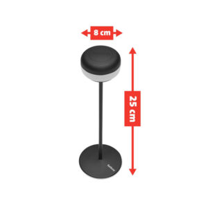 Angers Nantes Cholet Saumur Icones Fatboy Lampe a poser Cheerio Batterie nomade outdoorAnthracite rechargeable 8