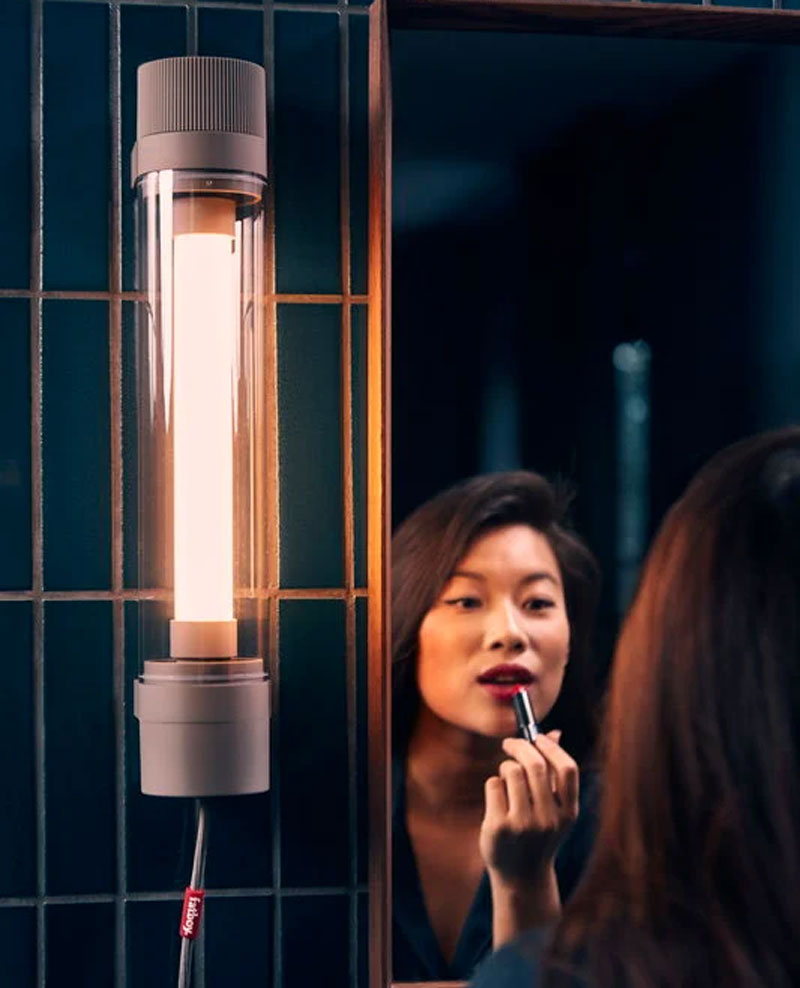 Angers Nantes Cholet Saumur Icones Fatboy Suspension Applique Tjoep light grey luminaire alex Bergman 1