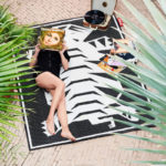 Angers Nantes Cholet Saumur Icones Fatboy carpretty notta outdoor indoor tapis exterieur bleu alex Bergman 2