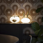 Angers Nantes Cholet Saumur Icones Moooï Lampe a poser Purr Pets Light Blanc Or Marcel Wanders
