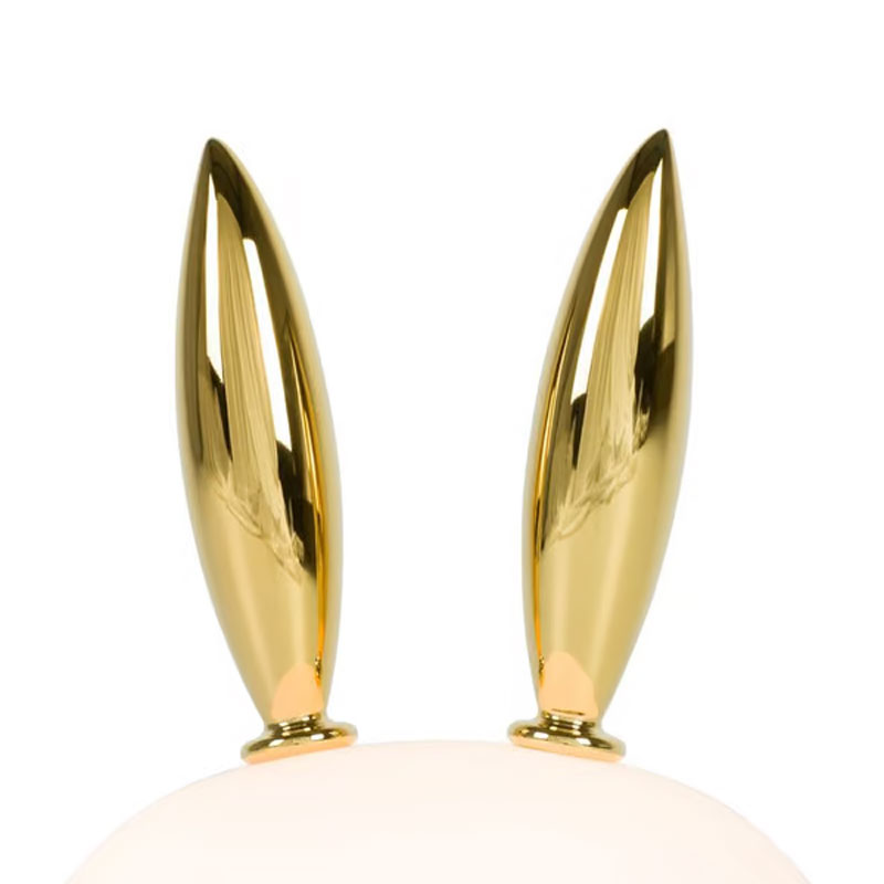 Angers Nantes Cholet Saumur Icones Moooï Lampe a poser Purr Pets Light Blanc Or Marcel Wanders 2