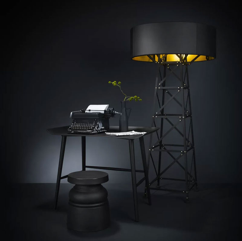 Angers Nantes Cholet Saumur Icones Moooï Tabouret New Antiques noir Marcel Wanders 5