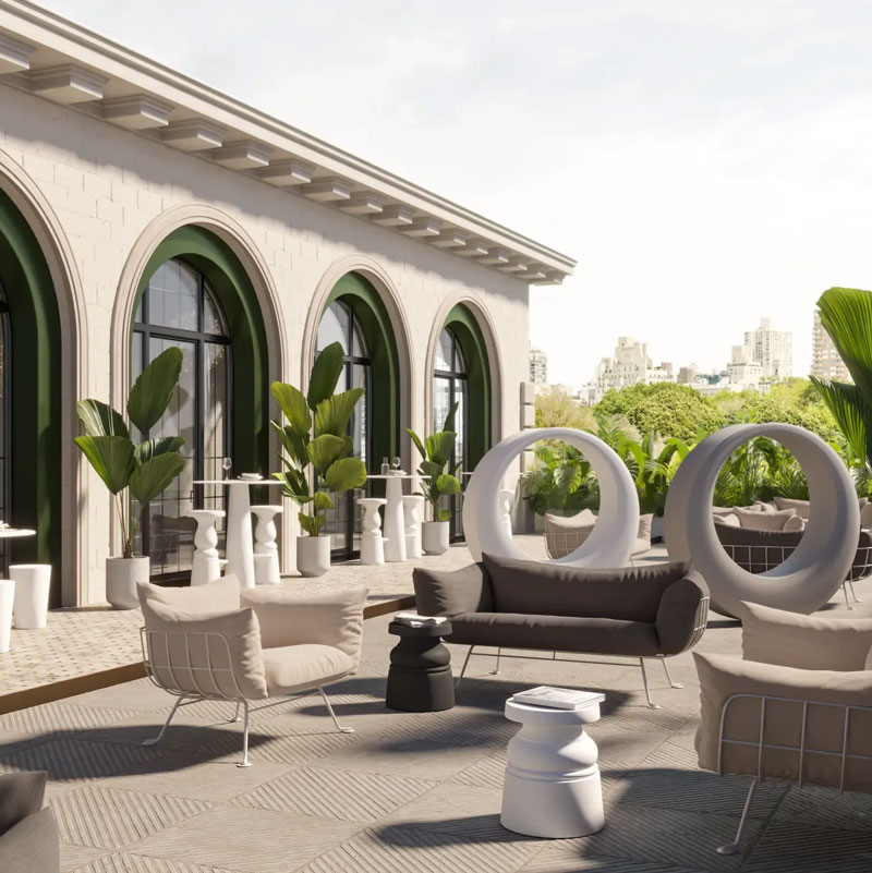 Angers Nantes Cholet Saumur Icones Moooï Tabouret New Antiques noir Marcel Wanders 8