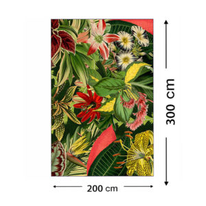 Angers Nantes Cholet Saumur Icones Moooï Tapis Herbarium of Extinct Plants Square Marcel Wanders Carpet Vegetal 0