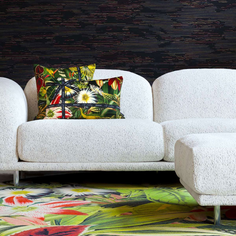 Angers Nantes Cholet Saumur Icones Moooï Tapis Herbarium of Extinct Plants Square Marcel Wanders Carpet Vegetal 1