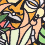 Angers Nantes Cholet Saumur Icones Moooï Tapis L'afrique Studio Job tribal MArcel Wanders Carpet vert 01