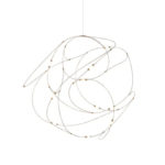 Angers Nantes Cholet Saumur Icones Moooï suspension Flock of light cuivre copper led Studio Toer wanders 8