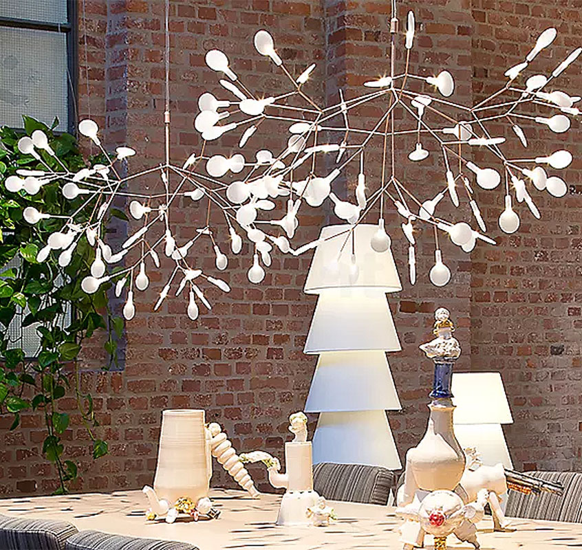 Angers Nantes Cholet Saumur Icones Moooï suspension Heracleum III 98 blanc Bertjan Pot Wanders 1