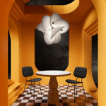 Angers Nantes Cholet Saumur Icones Moooï suspension Serpentine Blanc Front Studio Wanders 15