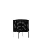 Angers Nantes Cholet Saumur Icones Pot plantes Vincent Sheppard Ivo mobilier exterieur outdoor Rotin Noir 0