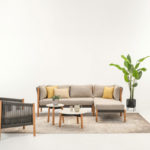 Angers Nantes Cholet Saumur Icones Pot plantes Vincent Sheppard Ivo mobilier exterieur outdoor Rotin Noir 3