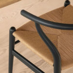 Angers Nantes Cholet Saumur Icones Chaise Fauteuil Carl Hansen CH24 Soft Bleu Wishbone Scandinave Hans J Wegner 14