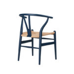 Angers Nantes Cholet Saumur Icones Chaise Fauteuil Carl Hansen CH24 Soft Bleu Wishbone Scandinave Hans J Wegner 17