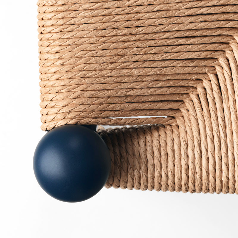 Angers Nantes Cholet Saumur Icones Chaise Fauteuil Carl Hansen CH24 Soft Bleu Wishbone Scandinave Hans J Wegner 18