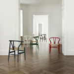 Angers Nantes Cholet Saumur Icones Chaise Fauteuil Carl Hansen CH24 Soft Bleu Wishbone Scandinave Hans J Wegner 19