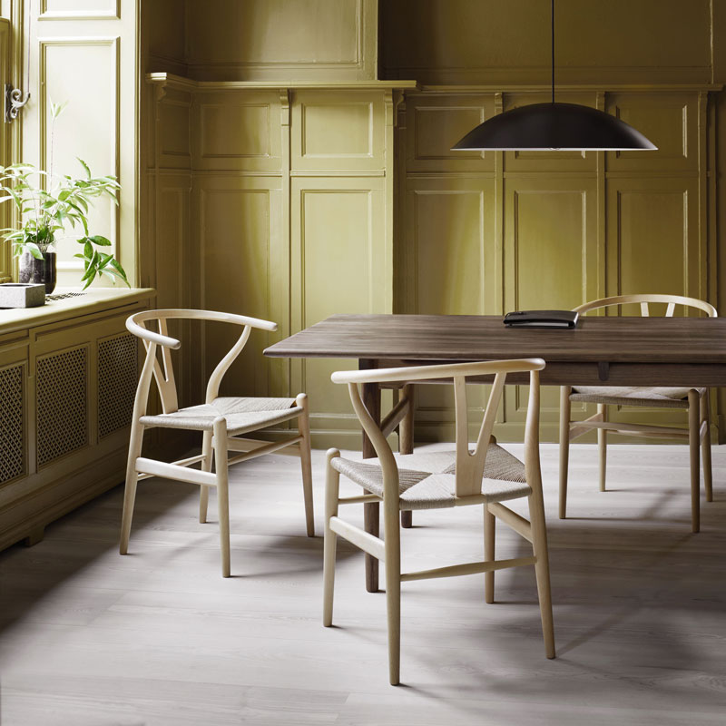 Angers Nantes Cholet Saumur Icones Chaise Fauteuil Carl Hansen CH24 blanchi savon Chêne mobilier Wishbone Scandinave Hans J Wegner 6