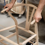 Angers Nantes Cholet Saumur Icones Chaise Fauteuil Carl Hansen CH24 blanchi savon Chêne mobilier Wishbone Scandinave Hans J Wegner 7