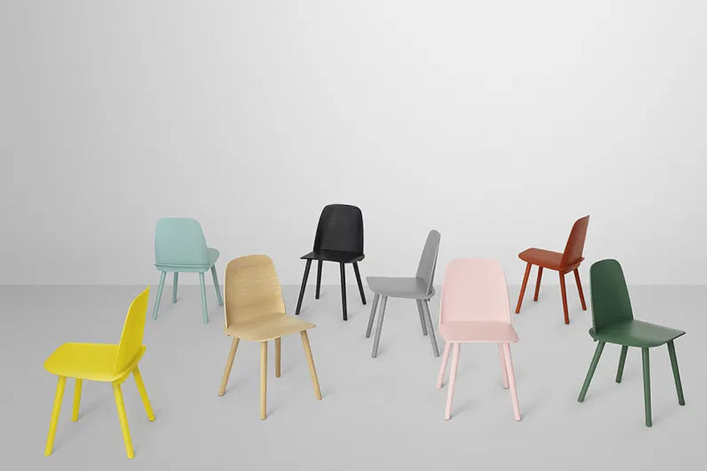 Angers Nantes Cholet Saumur Icones Chaise Nerd Muuto mobilier Scandinave bois chêne David Geckeler6