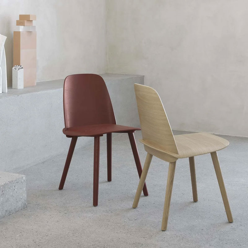 Angers Nantes Cholet Saumur Icones Chaise Nerd Muuto mobilier Scandinave bois chêne David Geckeler7