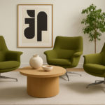 Angers Nantes Cholet Saumur Icones Fauteuil Doze Muuto mobilier Scandinave Olive cocooning Anderssen & Voll 1