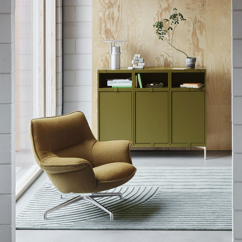 Angers Nantes Cholet Saumur Icones Fauteuil Doze Muuto mobilier Scandinave Olive cocooning Anderssen & Voll 12